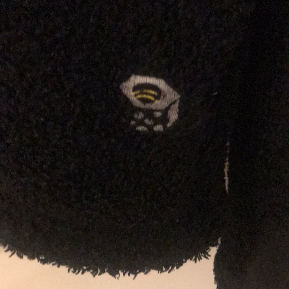 MOUNTAIN HARDWEAR WOMEN'S HIGH LOFT™ black zip front Teddy Bear jacket - Picture 2 of 8